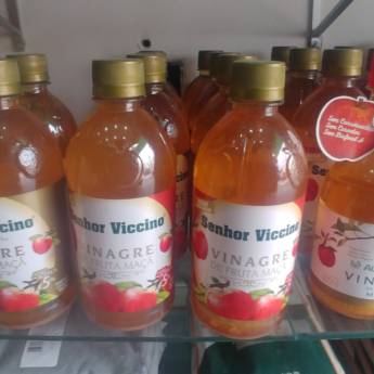Comprar o produto de Vinagre de maça- Senhor Viccino em A Classificar em Jundiaí, SP por Solutudo