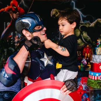 Comprar o produto de Capitão América bh em Festas e Eventos pela empresa Tutitu Animações em Belo Horizonte, MG por Solutudo