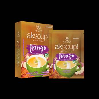 Comprar o produto de Ak Soup Frango com Batata Doce Slim Green Coffee em Suplementos Alimentares em Botucatu, SP por Solutudo