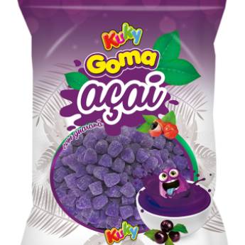 Comprar o produto de GOMA AÇAÍ COM GUARANÁ 500g em Doces em Jundiaí, SP por Solutudo