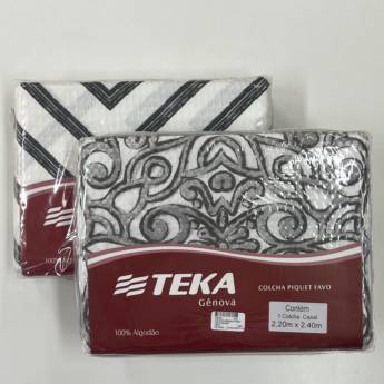 Comprar o produto de Colcha casal Teka em A Classificar em Uberlândia, MG por Solutudo