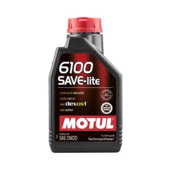 Comprar o produto de Oleo Motul 6100 Save-lite 0w20 Api Sn Dexos 1 1lt em Óleos em Bauru, SP por Solutudo