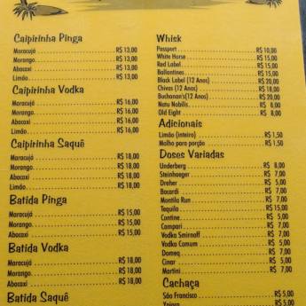 Comprar o produto de Cardápio  em Alimentos e Bebidas em Caraguatatuba, SP por Solutudo