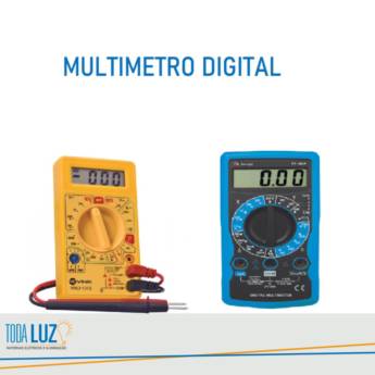 Comprar o produto de Multímetro Digital em Ferramentas pela empresa Toda Luz Materiais Elétricos e Iluminação em Atibaia, SP por Solutudo