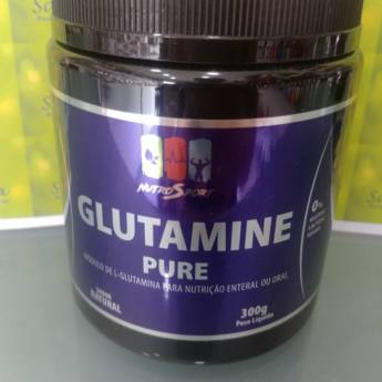 Comprar o produto de Glutamine Pure -NutroSport 300g em A Classificar em Jundiaí, SP por Solutudo