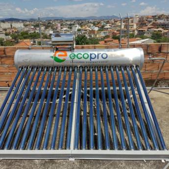 Comprar o produto de Aquecedor Solar em 12 x cartao em Limpeza de Placas Solares - Painéis Solares em Belo Horizonte, MG por Solutudo