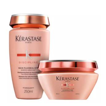 Comprar o produto de Kit Kérastase Discipline Deux (2 Produtos) em Kérastase PARIS em Jundiaí, SP por Solutudo