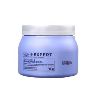 Comprar o produto de L'Oréal Professionnel Serie Expert Blondifier Cool - Máscara Matizadora 500ml em L'Oreal PROFESSIONNEL em Jundiaí, SP por Solutudo