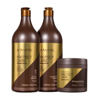 Comprar o produto de Kit Lowell Protect Care Power Nutri (3 Produtos)  em Lowell Profissional  em Jundiaí, SP por Solutudo