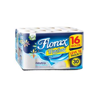 Comprar o produto de Papel higiênico Florax neutro 300m em Embalagem pela empresa EmbalaFoz em Foz do Iguaçu, PR por Solutudo