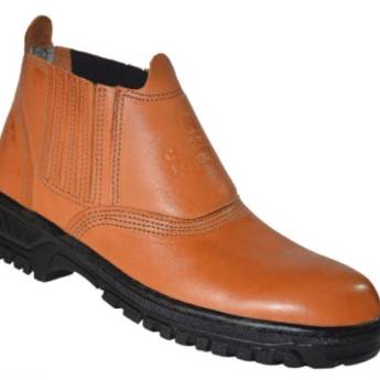 Comprar o produto de BOTINA ELASTICO MARROM CLARA  em EPI's em Boituva, SP por Solutudo