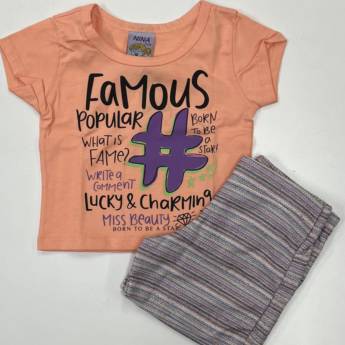 Comprar o produto de Conjunto infantil Nina Child em A Classificar em Uberlândia, MG por Solutudo