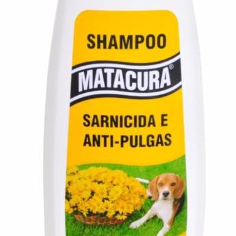 Comprar o produto de Shampoo Matacura Sarnicida e Anti-pulgas -200ml - A I C SOLUÇÕES VETERINÁRIAS em Animais em Bauru, SP por Solutudo