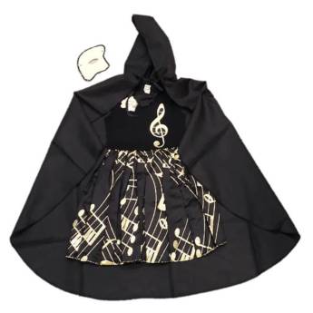 Comprar o produto de 2715 - Vestido Fantasma da Ópera infantil (tamanho 6) em Fantasia Infantil Feminina em Tietê, SP por Solutudo