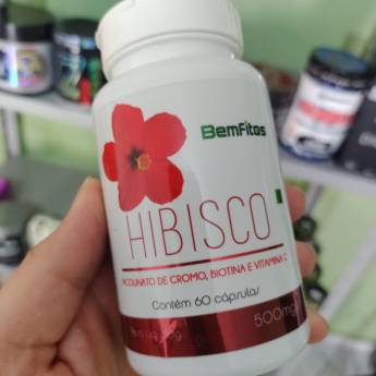 Comprar o produto de Hibisco para desinchar - BemFitos - Jundiaí em Suplementos Alimentares em Jundiaí, SP por Solutudo