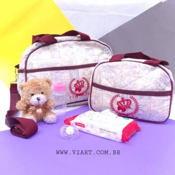 Comprar o produto de Bolsa Maternidade Menina - Kit 2 peças em A Classificar em Jundiaí, SP por Solutudo