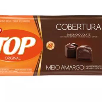Comprar o produto de Top Meio Amargo Barra 1,050 kg em Confeitaria em Jundiaí, SP por Solutudo