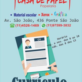 Comprar o produto de DIGITAÇÃO DE CURRICULO em Outros Serviços em Jundiaí, SP por Solutudo