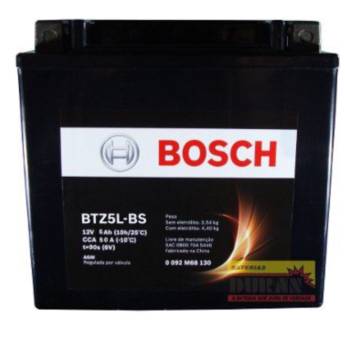 Comprar o produto de Bateria Bosch para Moto em Baterias pela empresa Alô Baterias - Bateria para Carro - Bateria para Moto - Bateria para Caminhão em Americana, SP por Solutudo