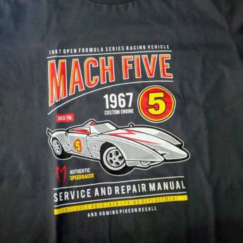 Comprar o produto de Camiseta Mach Five em Outras em Caraguatatuba, SP por Solutudo