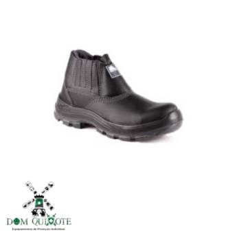 Comprar o produto de Calçado BSB Tipo:Botina elástico 4131BELM1600LLBracol-Antiestático composite preto CA42714 em Calçados de segurança em Jundiaí, SP por Solutudo