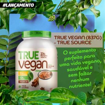 Comprar o produto de TRUE VEGAN  em Suplementos em Foz do Iguaçu, PR por Solutudo