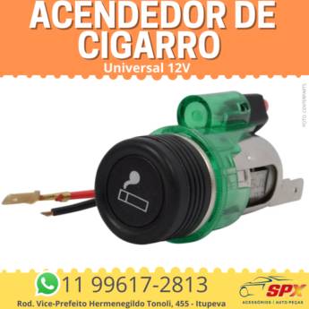 Comprar o produto de Acendedor de Cigarro Universal 12V em A Classificar pela empresa Spx Acessórios e Autopeças em Itupeva, SP por Solutudo