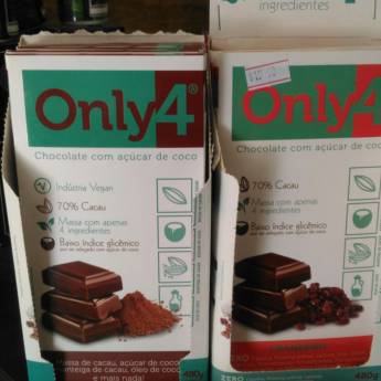 Comprar o produto de Chocolate Only4 70% Cacau  em A Classificar em Americana, SP por Solutudo