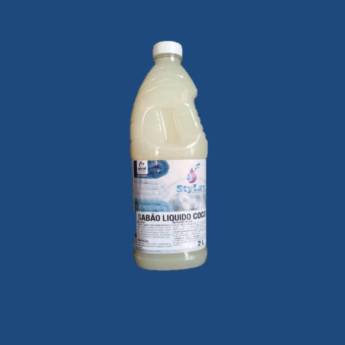 Comprar o produto de Sabão Líquido Coco 2L - Geral Química em Limpeza Geral em Jundiaí, SP por Solutudo