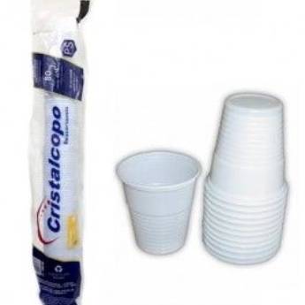 Comprar o produto de Copo Descartável Cristalcopo Transparente 80ml em Descartáveis para Festa em Jundiaí, SP por Solutudo