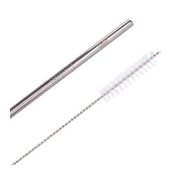 Comprar o produto de Kit canudo metal com limpador - prata  em Artesanato em Aracaju, SE por Solutudo