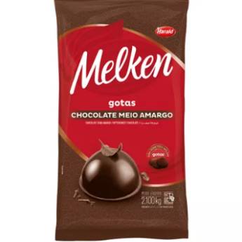 Comprar o produto de Melken Meio Amargo 2,100kg em Confeitaria em Jundiaí, SP por Solutudo