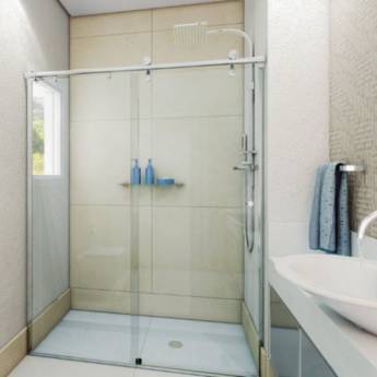 Comprar o produto de Box Roldana para Banheiro em Box para Banheiro pela empresa RedGlass Vidraçaria em Atibaia - Comércio de Vidros Temperados e Espelhos em Atibaia, SP por Solutudo