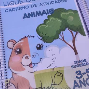 Comprar o produto de Caderno de Atividades Ligue os Pontos - Desenhos para Colorir em Desenho e Arte Decorativa em Botucatu, SP por Solutudo