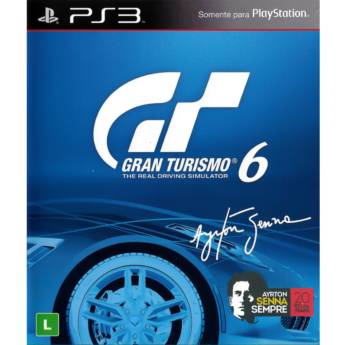 Comprar o produto de Gran Turismo 6 - PS3 (Usado) em Jogos Usados em Tietê, SP por Solutudo