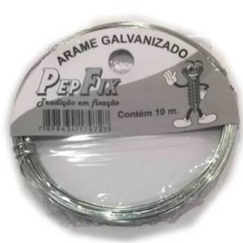 Comprar o produto de Arame Galvanizado Nº24 PepFix 10 Metros em Materiais para Construção em Boituva, SP por Solutudo