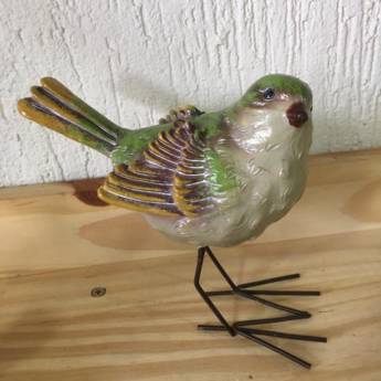 Comprar o produto de Pássaro Resina Pé de Ferro em Decoração em São Carlos, SP por Solutudo