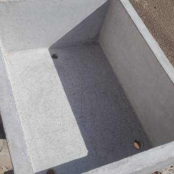 Comprar produto Lixeira de Concreto em Artefatos de Cimento pela empresa Casa do Concreto  em São José do Rio Preto, SP