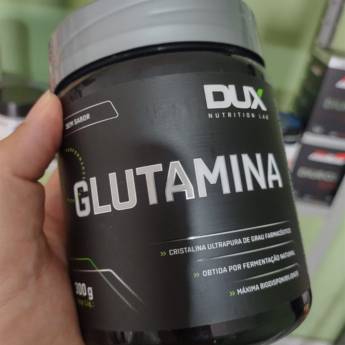 Comprar o produto de Glutamina pura 300g - Dux em Suplementos Alimentares em Jundiaí, SP por Solutudo