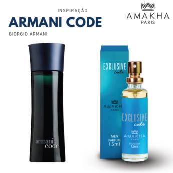 Comprar o produto de Perfume EXCLUSIVE CODE Masculino Amakha Paris Jundiai em Perfumarias - Cosméticos em Jundiaí, SP por Solutudo