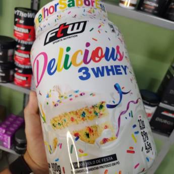 Comprar o produto de Whey 3w Gourmet 900g -  FTW em Suplementos Alimentares em Jundiaí, SP por Solutudo