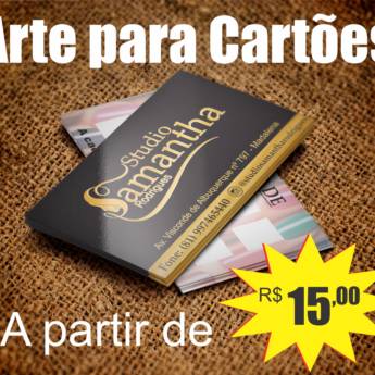 Comprar o produto de Cartão de visitas em Cartões de Visita em Sumaré, SP por Solutudo