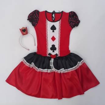 Comprar o produto de 2908 - Rainha má juvenil (tamanhos 14 e 16) em Fantasia Juvenil Feminina em Tietê, SP por Solutudo