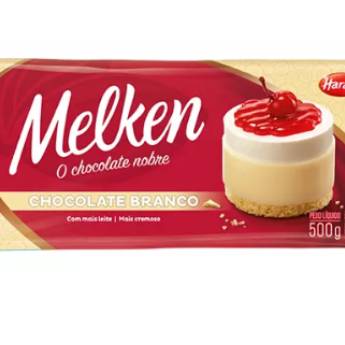 Comprar o produto de Melken Branco Barra 500 g em Confeitaria em Jundiaí, SP por Solutudo