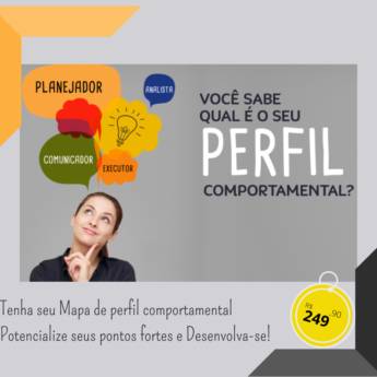 Comprar o produto de Mapa Comportamental em Avaliação de Perfil Comportamental em Praia Grande, SP por Solutudo