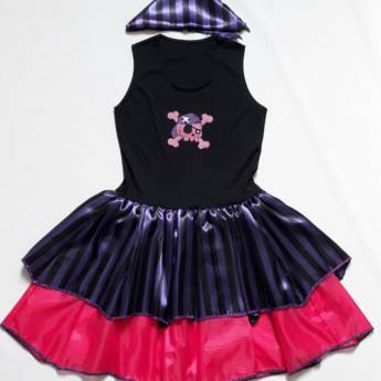 Comprar o produto de 2780 - Vestido pirata adulto (tamanho 44) em Fantasia Adulto Feminina em Tietê, SP por Solutudo