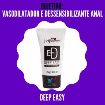 Comprar o produto de Deep Easy  - Da 14ª. Categoria: Vá Além...  Sexo Anal em Anal em Belo Horizonte, MG por Solutudo