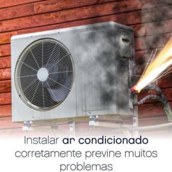 Comprar o produto de INSTALAÇÃO DE AR CONDICIONADO em Ar Condicionado em Araraquara, SP por Solutudo