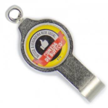 Comprar o produto de Chaveiro Medalha ou Pingente COD 573 - Abridor de Garrafa em Chaveiros Medalha ou Pingente em São José do Rio Preto, SP por Solutudo