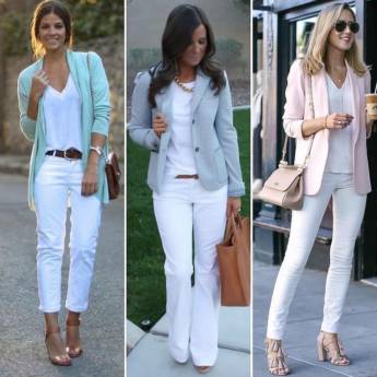 Comprar o produto de Calça Skinny Branca (Semelhante disponível no Tamanho: 38) Calça Flare Branca com Botões ( Semelhante Disponível no Tamanho: 38). em Roupas e Acessórios em Bauru, SP por Solutudo